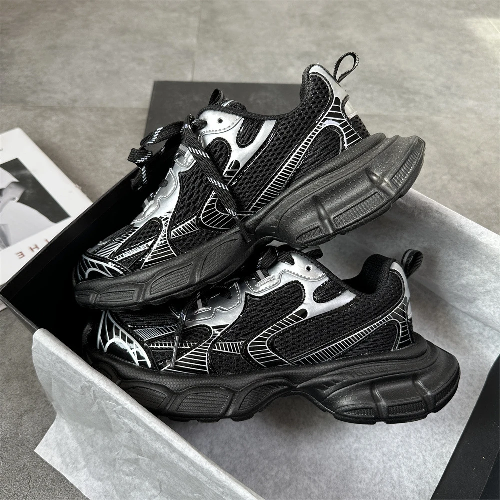 New Unisex Women High Platforms Sneakers Breathable Spring Autumn Fashion Casual Shoes Woman Sport Shoes Sneakers