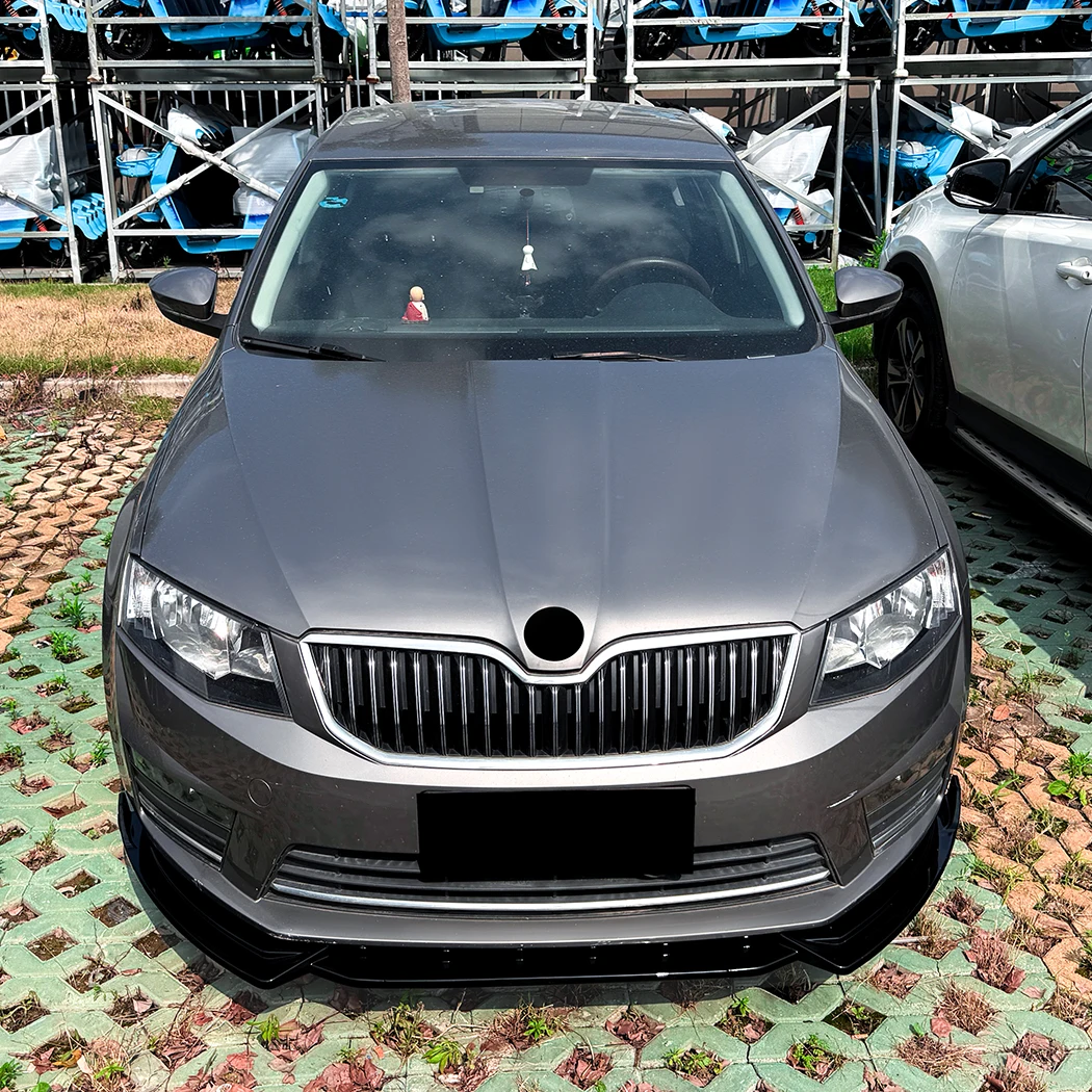 Для Skoda Octavia MK3 2015-2017: Комплект обвеса (сплиттер, диффузор, накладка на бампер) и аксессуары для бампера, спойлер (art.: 3920db69d8f50) - 3920db69d8f50