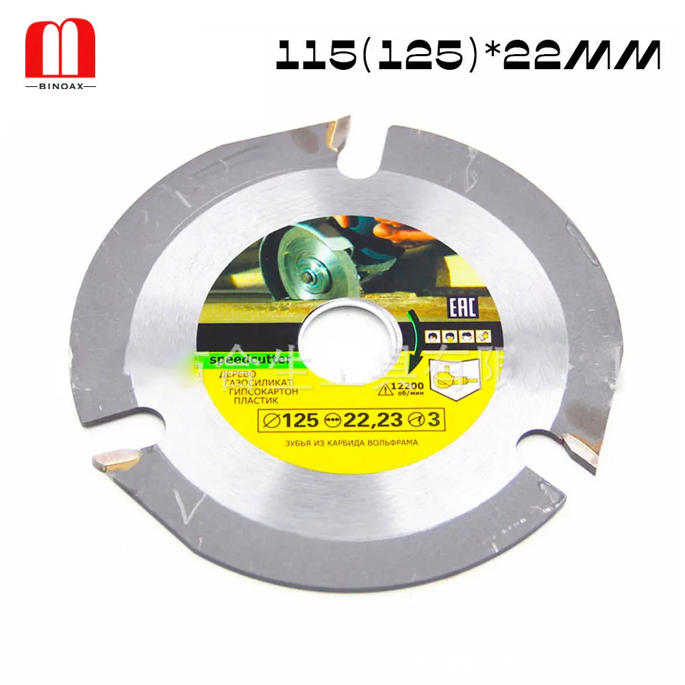 

BINOAX 115mm/125mm 3T Circular Saw Blade Multitool Wood Carving Cutting Grinder Saw Disc Tool