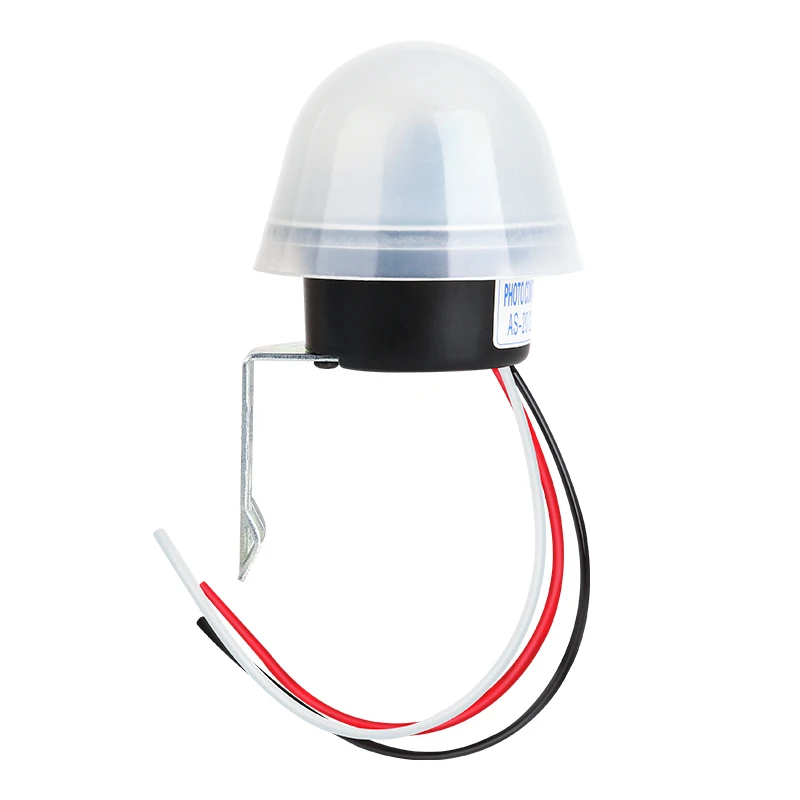 

Умный водонепроницаемый Фоточувствительный Регулируемый Фоточувствительный датчик освещенности, переключатель напряжения 12 В 24 в 110 В 220 В 10 А