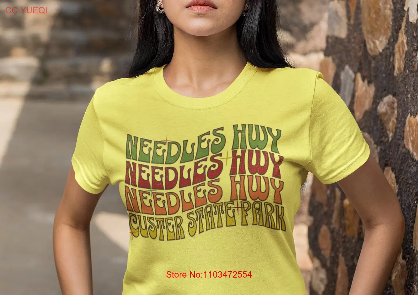 Футболка Needles Hwy Custer State Park Black Hills South Dakota Список ведра путешественник байкер Hiker