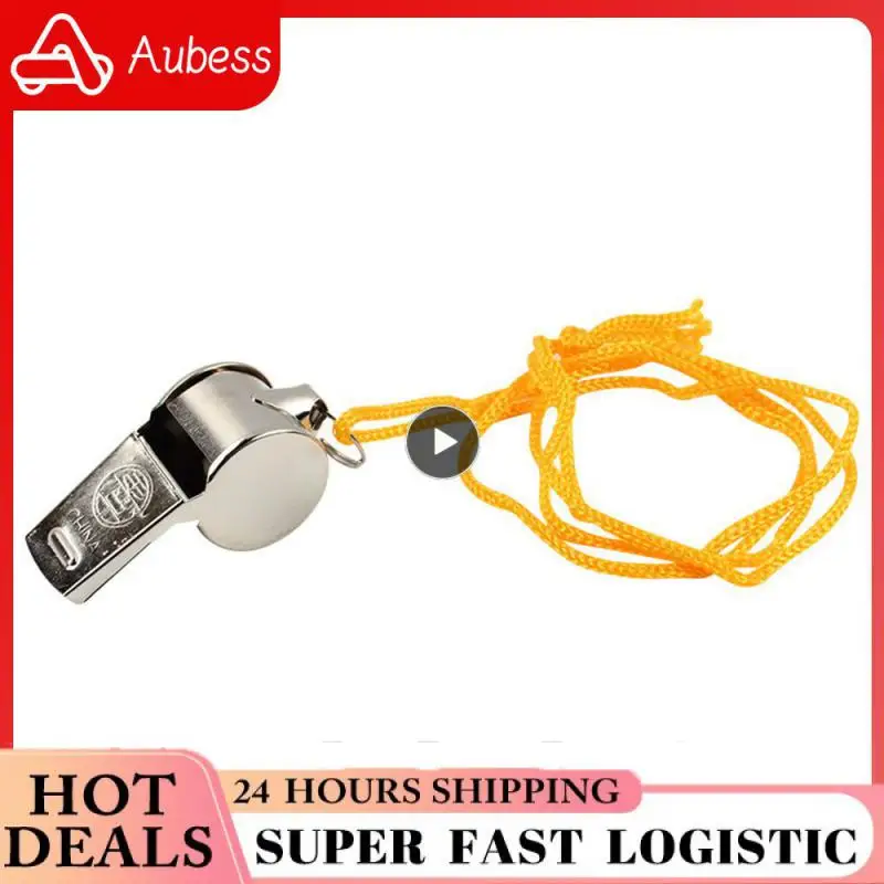 

Металлический Свисток из нержавеющей стали, маленький и портативный, красивый и изысканный реферский свисток, прочное и громкое Уличное оборудование, 7,8 г