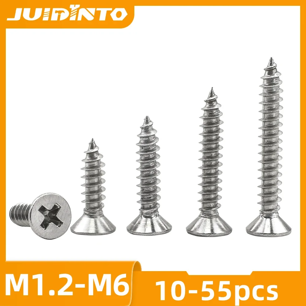 

Саморез JUIDINTO M1.2 M1.4 M1.7 M2 M2.3 M3 M4.2 M4 M5 M6 из нержавеющей стали