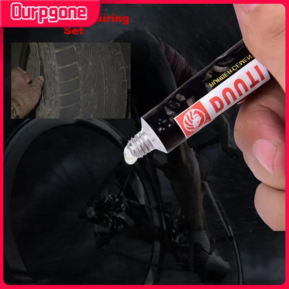 

Adhesive Glue Cement Rubber Inner Tube Repair Puncture Cold Patch Solution Kit Bicycle Repair Tool Bike Glue Bicycle Accessories
