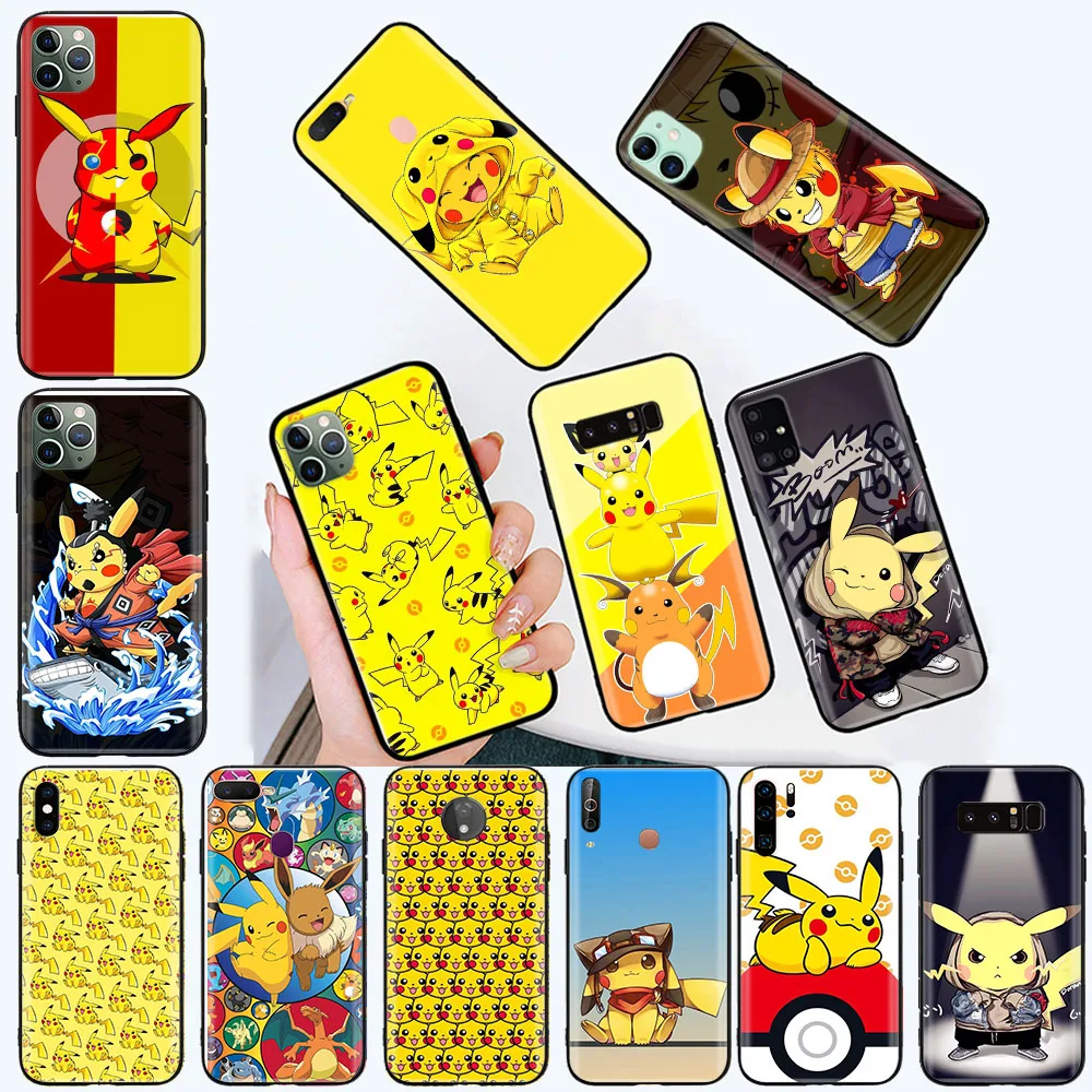 B-2 Cool Pikachu Soft чехол для OPPO A1 A1K A31 A32 A35 A52 A53 A53S A54 A54S A57 A73 2020 A74 A83 A85 A91