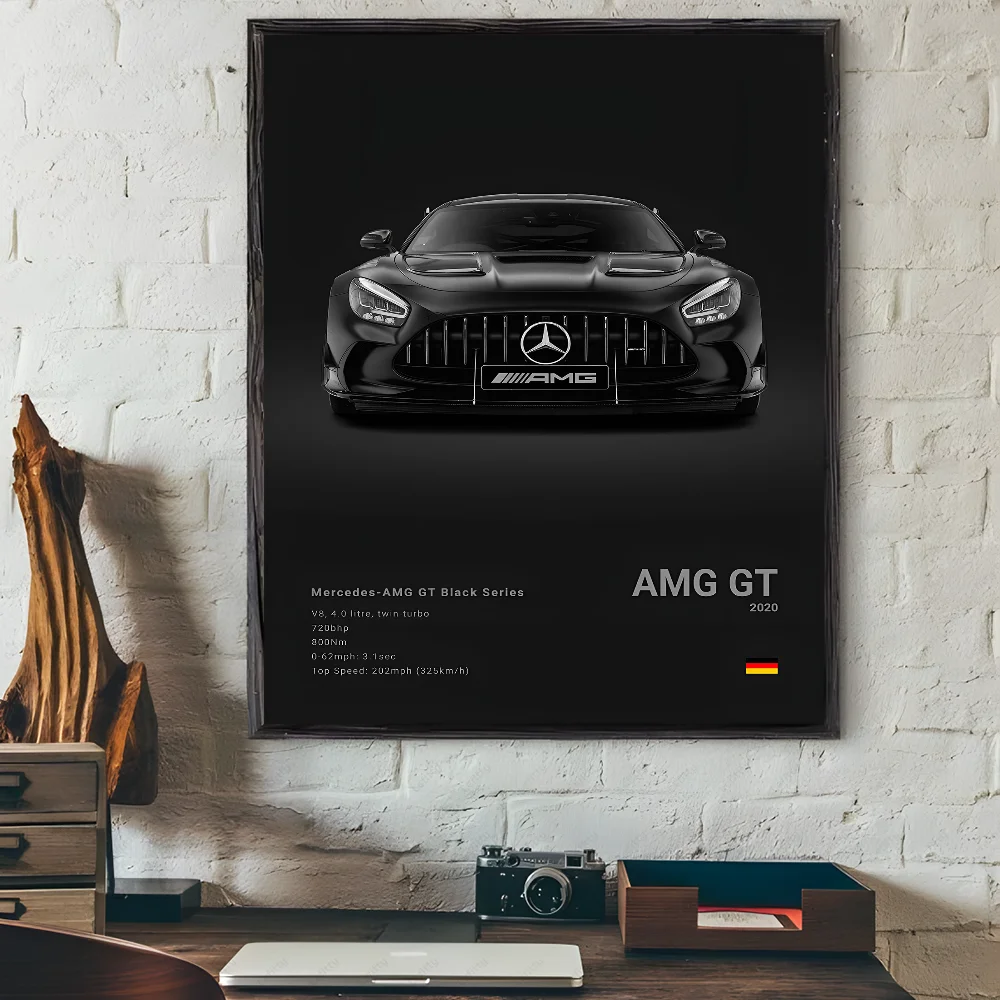 Автомобиль M-Mercedes-B-Benz-AMG GT G C63 300 500SL EVO A45 SLS R
