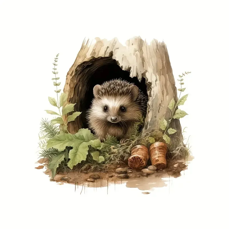 

Наклейка для туалета "Маленький ёж"