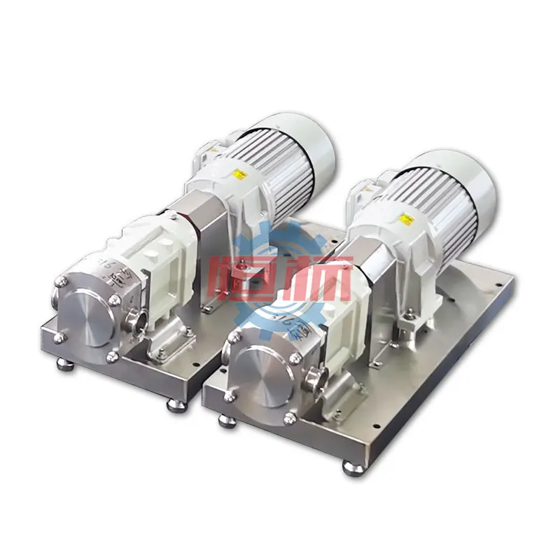 

Manufacturer stainless steel sanitary food grade seasonings/meat/beer/rotor rotary lobe pump
