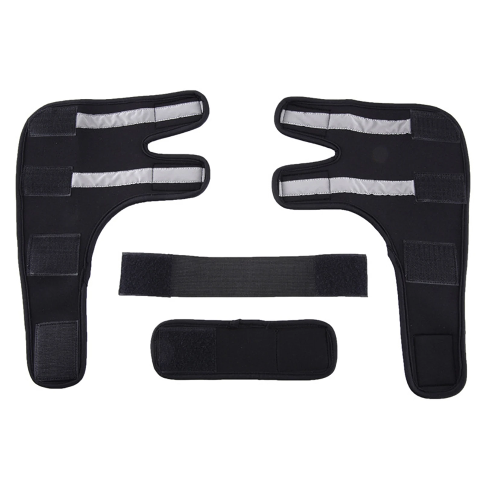 

1pair Pain Relief For Injury Reflective Strip Dog Elbow Protector Compression Dog Supplies Soft Recovery Aid Dog Acessories