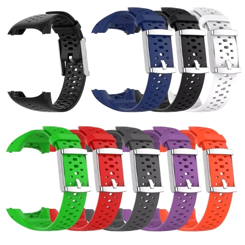 

Silicone Strap Suitable for Polar Waterproof Bracelet Durable for Smart Watch Fashion Band Belt Sports Wristba