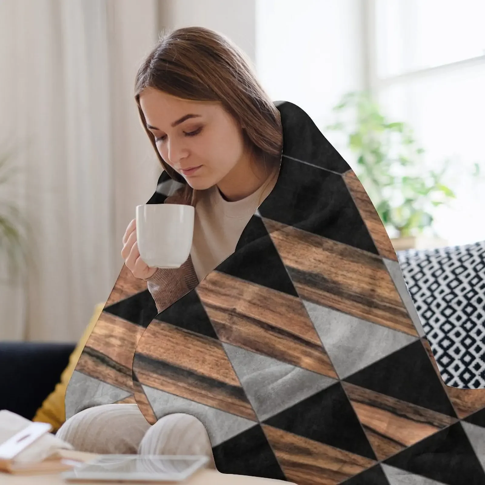 Фланелевое одеяло Urban Tribal Pattern No.10 - Aztec