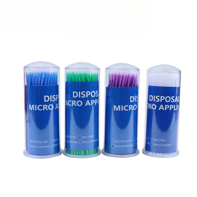 Стоматологический аппликатор маленькая клейкая щетка ватная палочка не