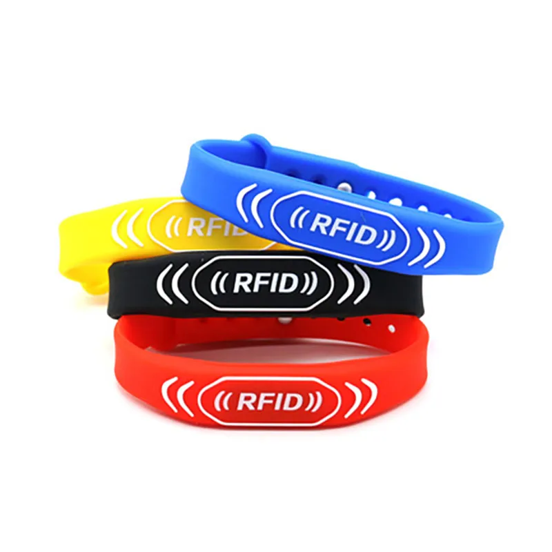 5pcs 125Khz RFID EM4305 T5577 Wristband Bracelet Waterproof Proximity Rewritable Smart ID Card For Rfid Copier