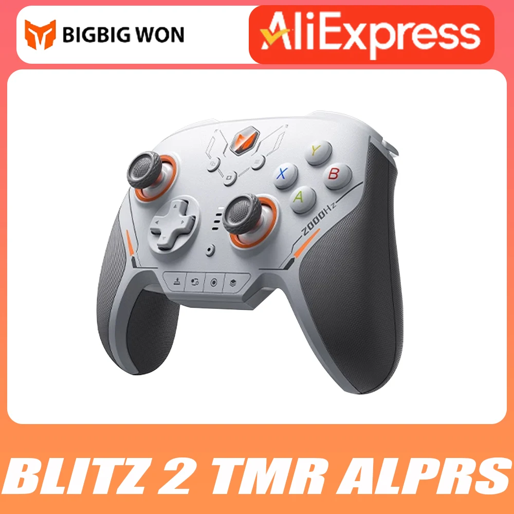 Геймпад Bigbig Won Blitz 2 Tmr беспроводной игровой контроллер с поддержкой Bluetooth 3 режима