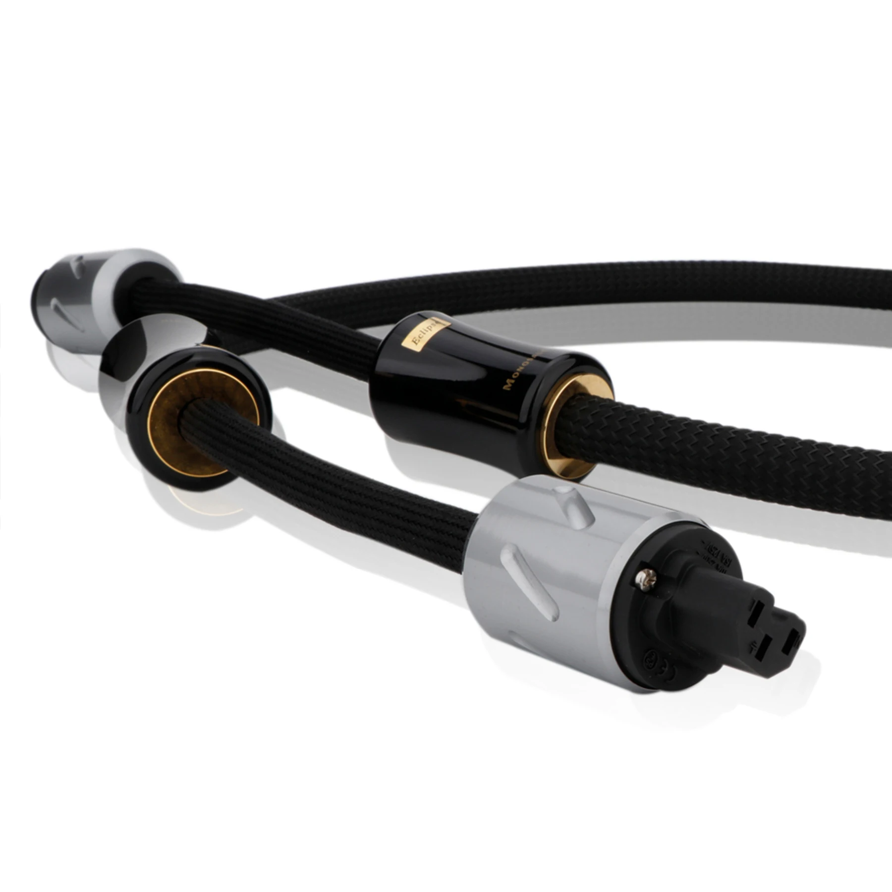 Monosaudio 5N Pure Silver Кабель питания Eclipse Reference HiFi Audio Interconnect Разъем EU/US Schuko