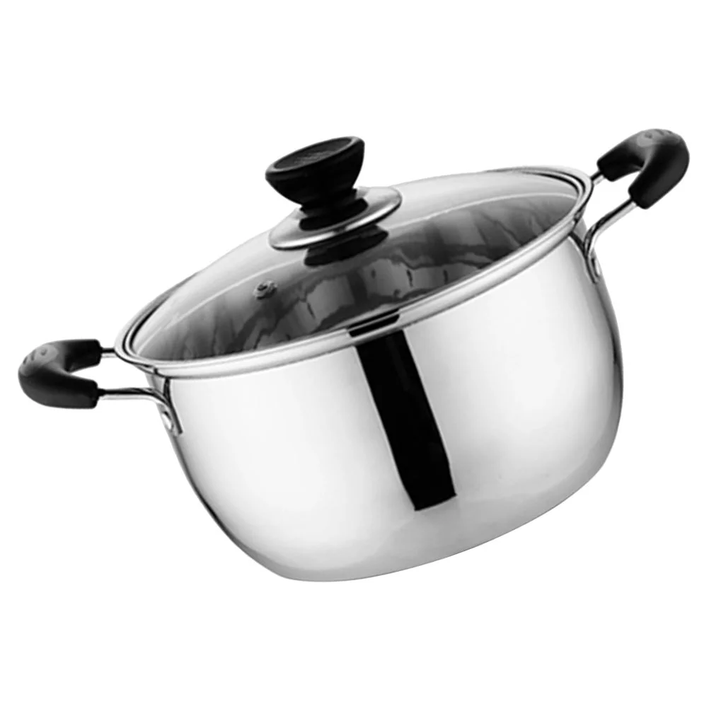 

Pot Steamer Soup Cooking Noodle Steam Korean Cookware Steaming Metal Pan Rice Saucepot Vegetable Cooker Crab Steel Food Stock