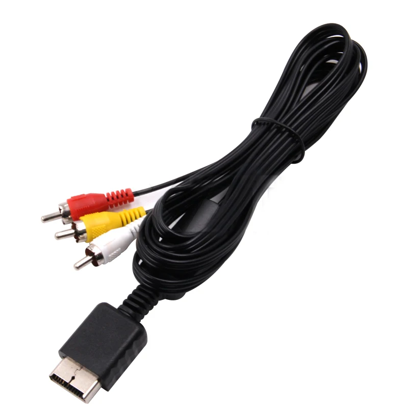 Фото Унисекс RCA TV 3RCA Кабель-адаптер Аудио-видео AV-кабель для Sony Playstation 2 3 для PS2 для PS3 Мультимедиа 1,8 м M/F НОВЫЙ №2