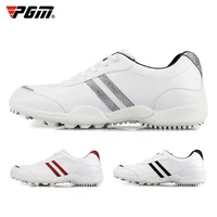 pgm women golf shoes anti slip breathable golf sneakers ladies super fiber waterproof shoes outdoor sports leisure trainers