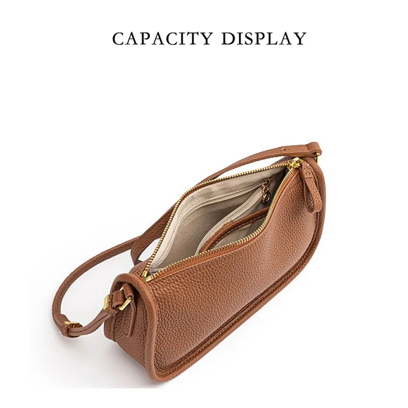 YFZ  Premium Quality Women Bag Small, Soft and Comfortable Nauture Genuine Cowhide Leather Small Mesenger Bags for Women