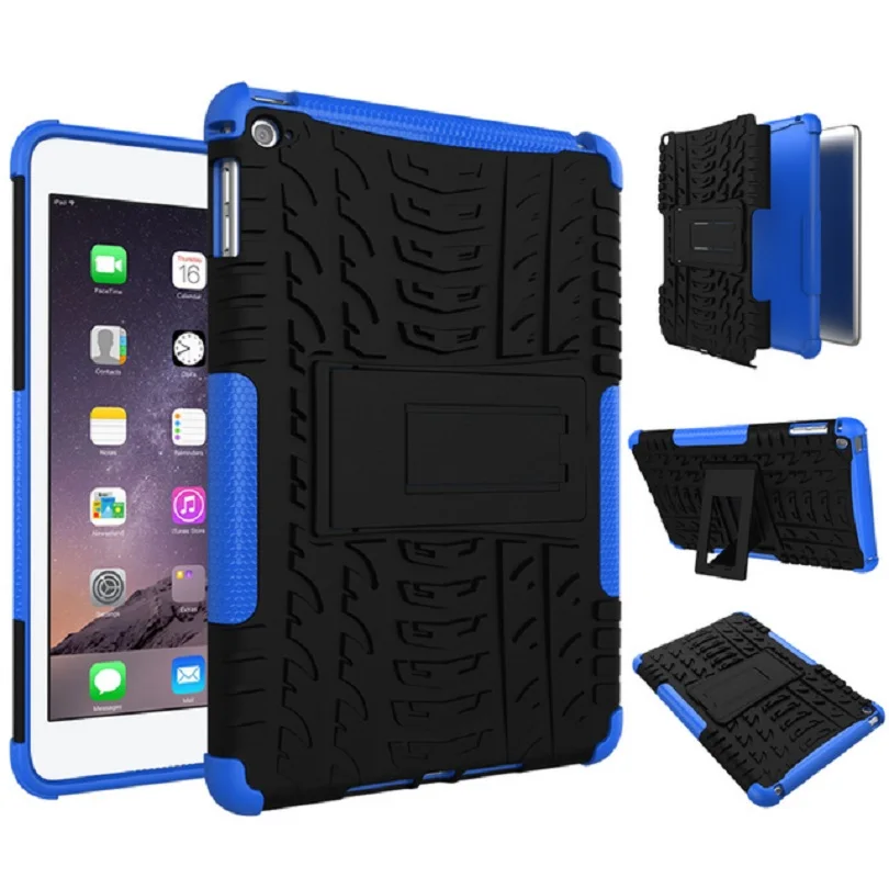

Kickstand для iPad 2017 2018 9,7 iPad 5 6th Чехол ударопрочный высокопрочный Armor A1822 A1893 A1954 Para для iPad 5 6th 9,7 чехол