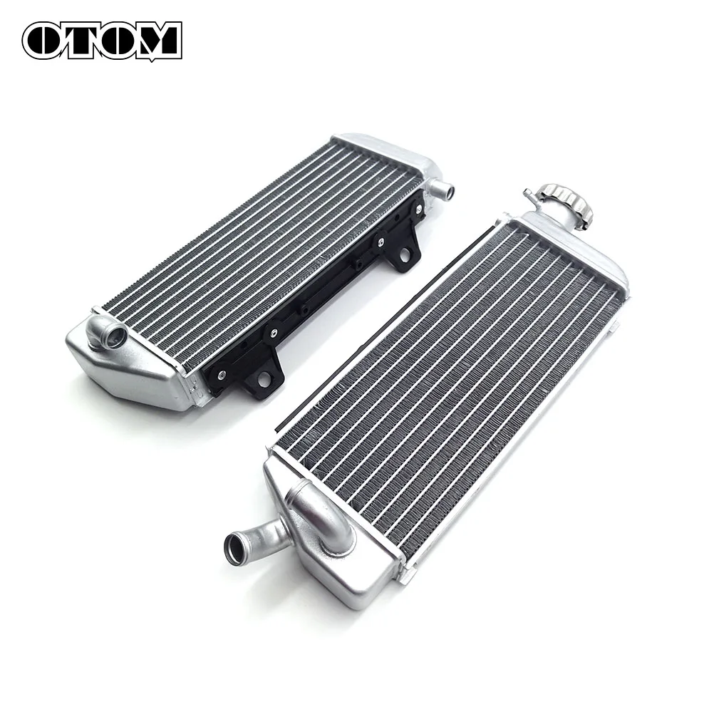 Фото Алюминиевый радиатор для мотоцикла OTOM, кулер для мотоцикла, внедорожного велосипеда, моторного бака для воды, для KTM SX XCW EXC XC HUSQVARNA TC FX TX 125-350 №4