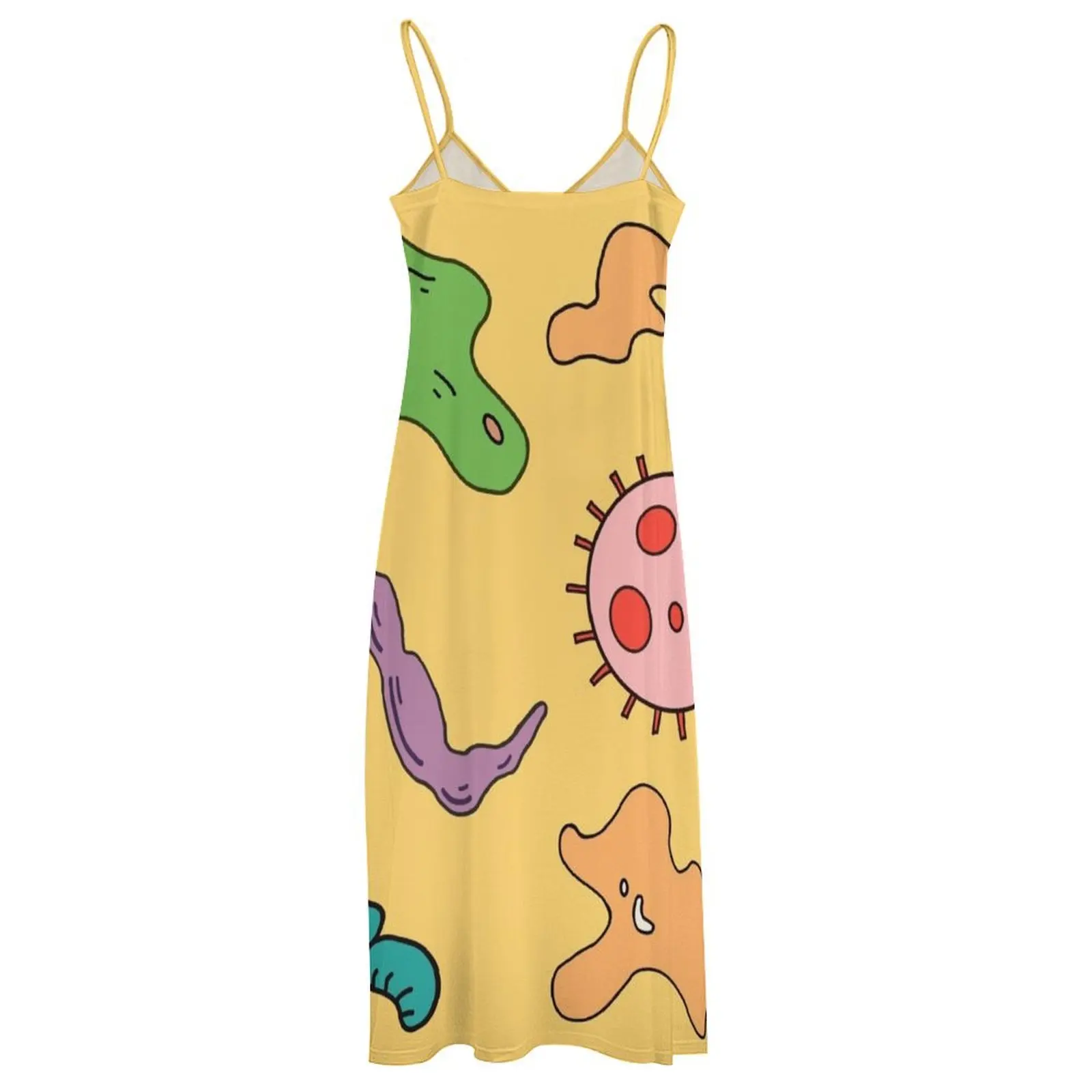 Длинное платье без рукавов Miss Frizzle In a Pickle Magic School Bus летнее для женщин платья 2025