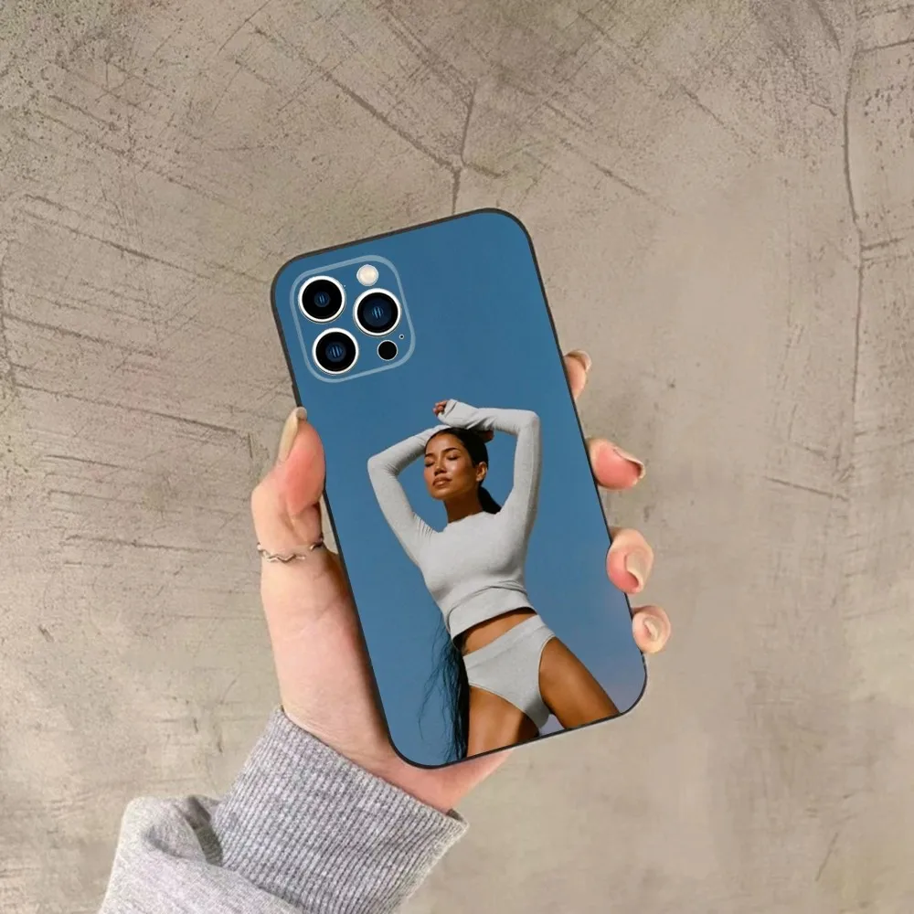 Чехол для телефона Singer J-Jhene A-Aiko iPhone 16 15 14 13 12 11 Plus Pro Max XS X XR SE Mini 8 7 мягкий