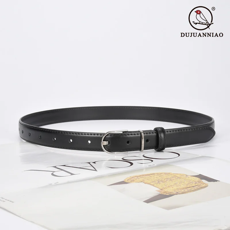 Модные женские брюки из белой кожи дизайнерские двухслойные кожаные ремешки на