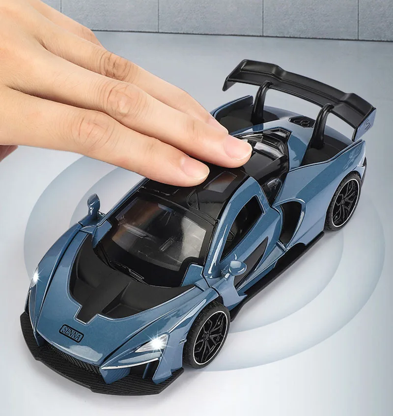 1:32 McLaren Senna литой спортивный автомобиль модель игрушечного автомобиля из сплава