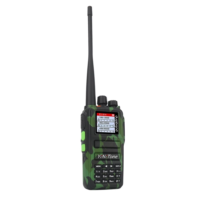 ht uv2 three segment ip68 waterproof 10w aviation band ultra wideband receiver walkie talkie free global shipping