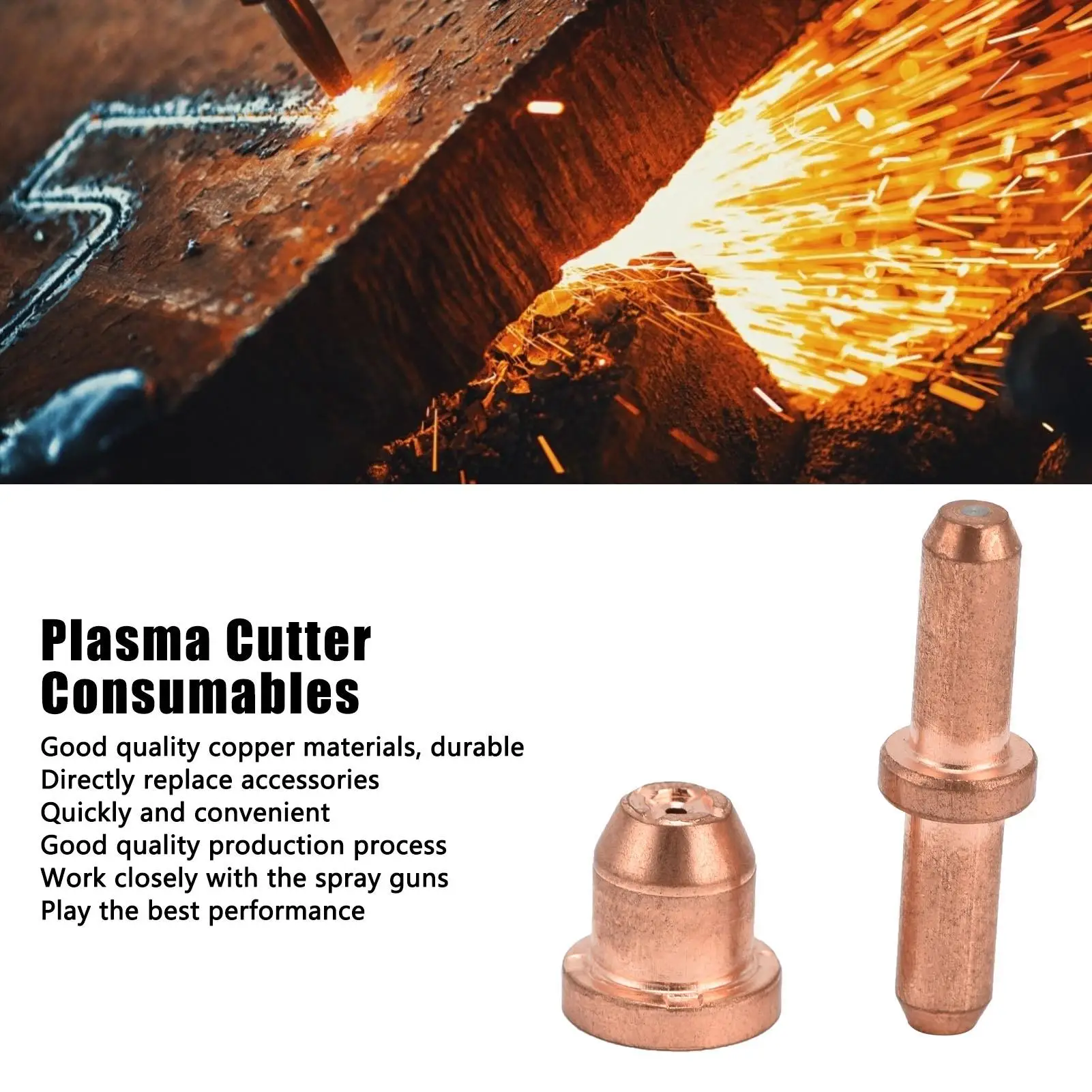 Для комплекта наконечников электродов tc60-фотодетали и Расходники резака для