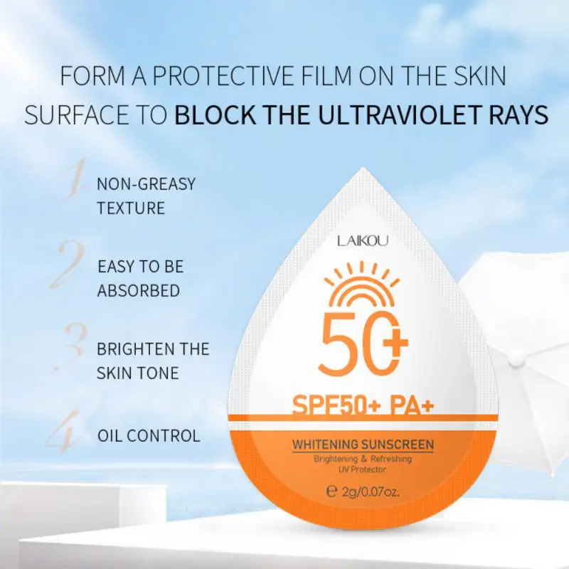 

Facial Body Sunscreen Whitening Sun Cream Sunblock Skin Protective Cream Anti-Aging Oil-control Moisturizing SPF 50 Facial Care
