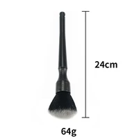 3pcs blackyellow brush ar detailing brushes super soft detailing brush with microfibre cloth wholesale