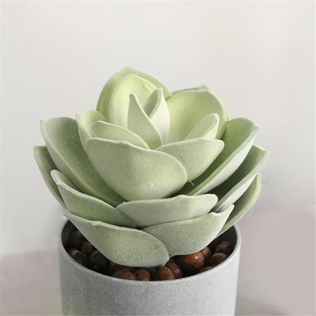 

Artificial Succulent Flower Home Office Fake Succulent Plant Decoration EVA Floral Decor