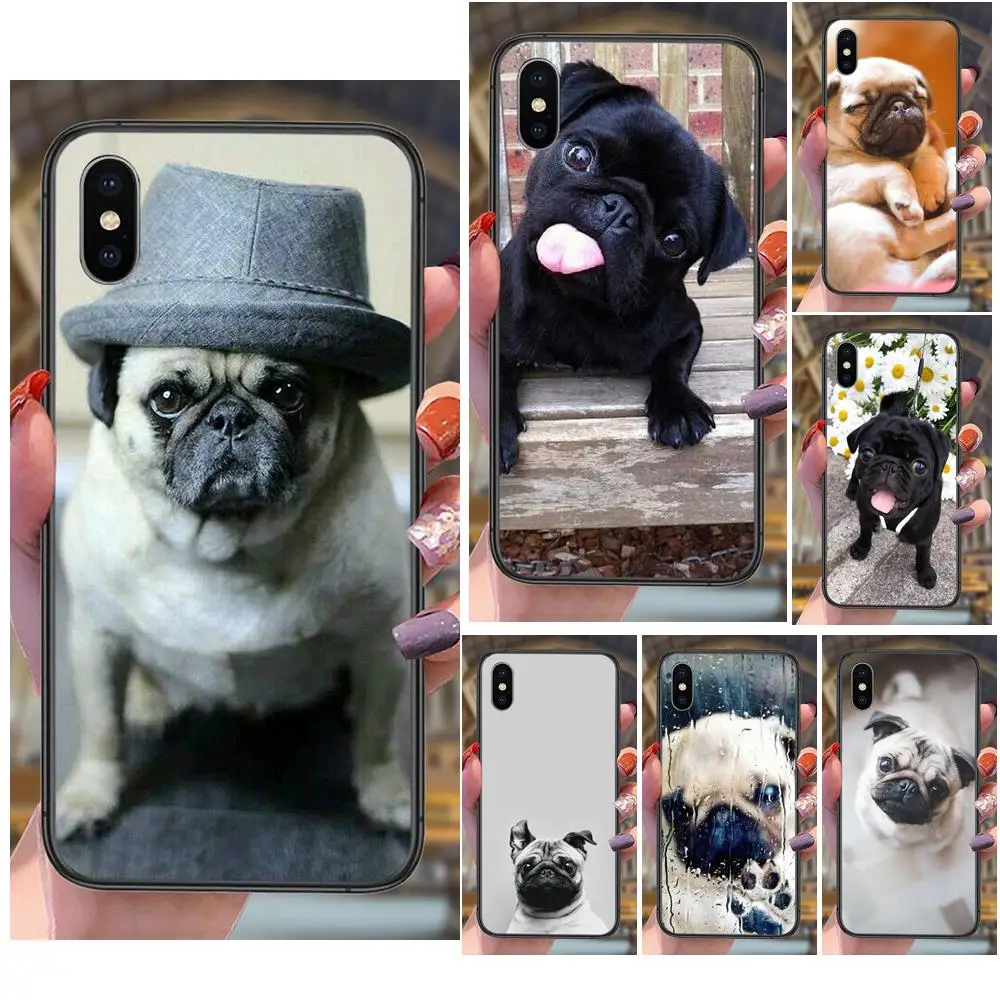 Mall For Huawei nova 9 8i 8 7 7i 2s 3 3e 3I 4 4E 5 5i 5T 5z 6 Pro Se Pug Dog Animal Cell Phone Covers