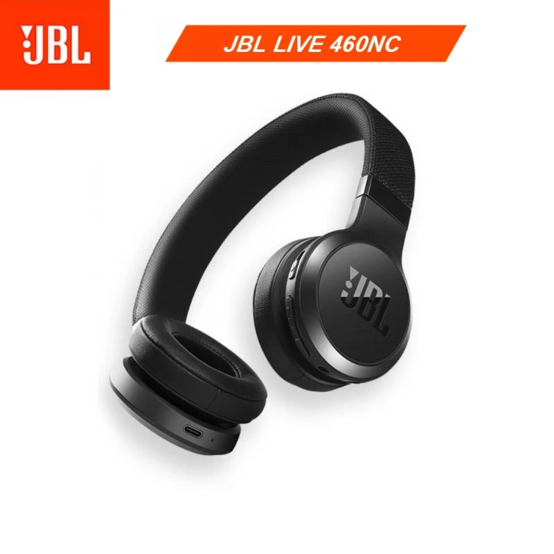 

Original JBL LIVE 460 NC Wireless Bluetooth Headphones Noise Reduction Sports Headset And Excellent Microphone For Phone Calls