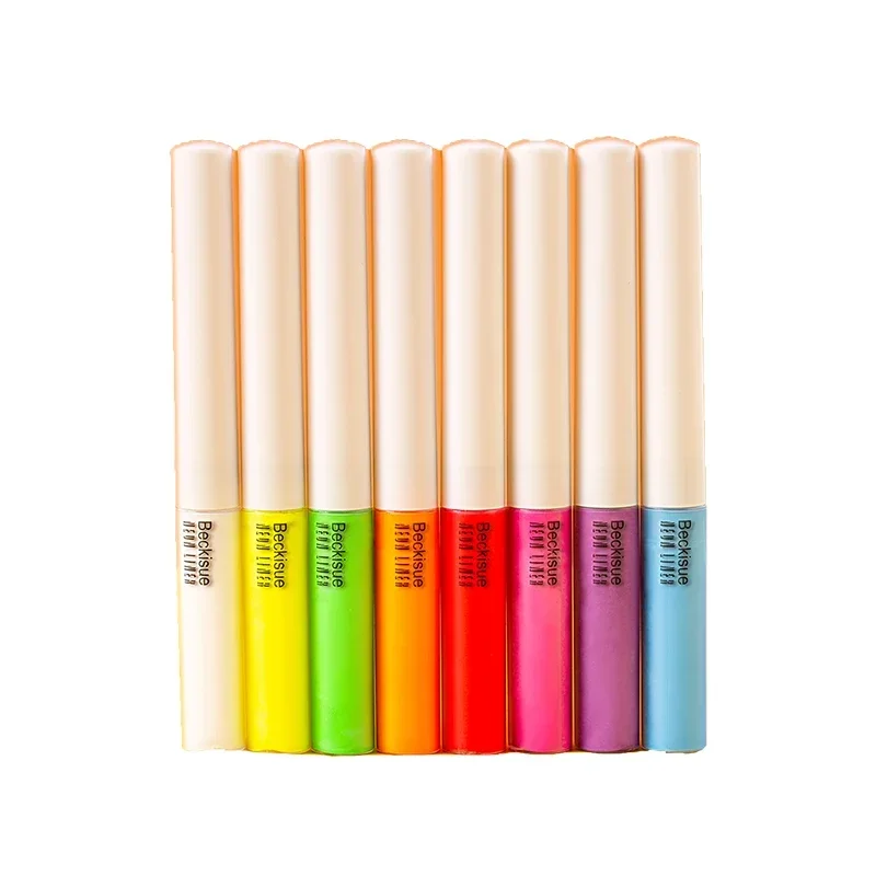 Блестящая жидкая подводка для глаз косметический пигмент УФ неоновый