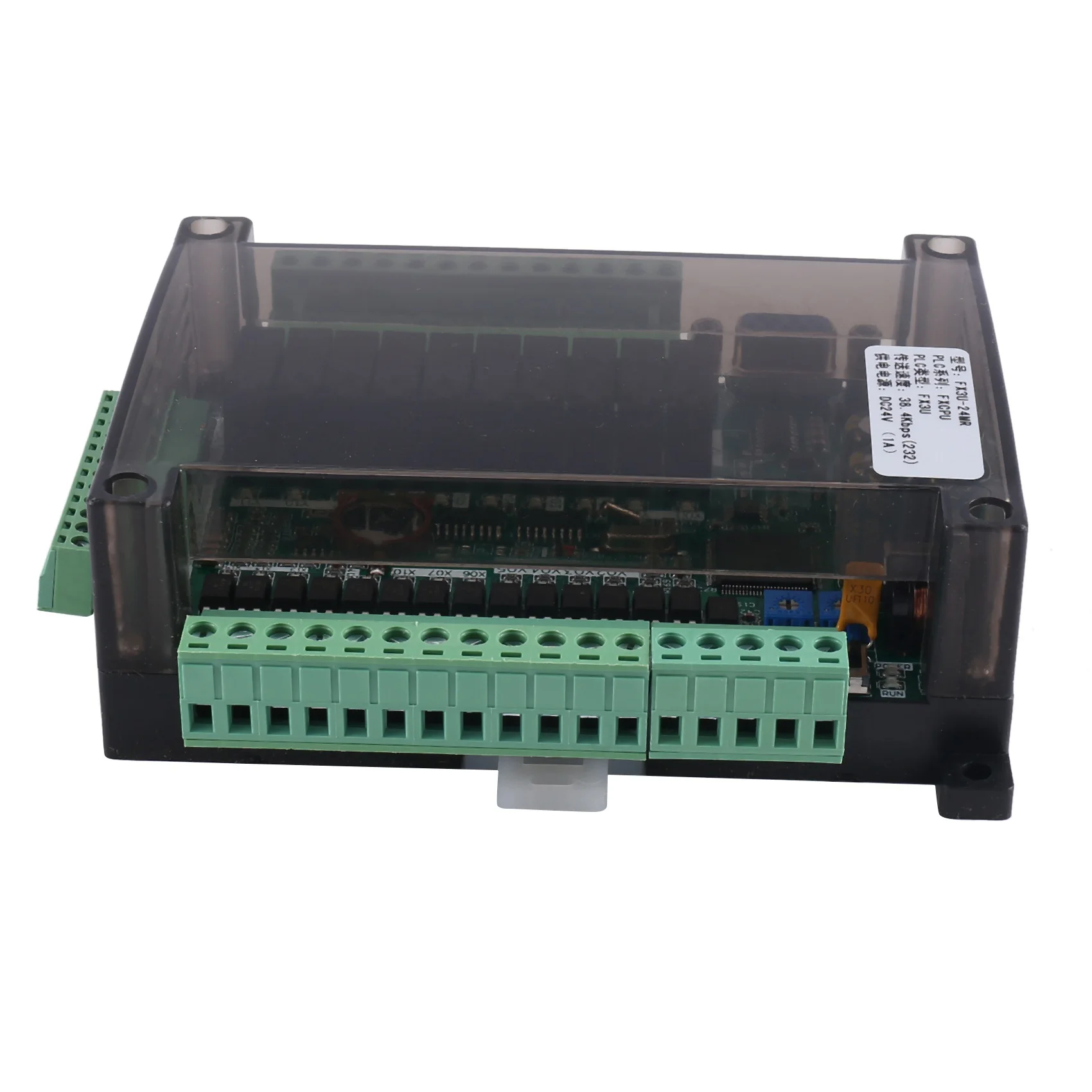 FX3U-24MR PLC промышленная плата управления 14 вход 10 выход 6AD 2DA С 485 связью и RTC(A)