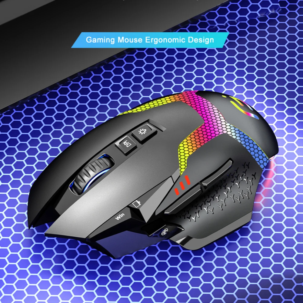 

Computer Mouse Type-c Fast Charging Easy And Flexible Office Work Mute One Click To Return To The Wireless Gaming Mouse Mouse