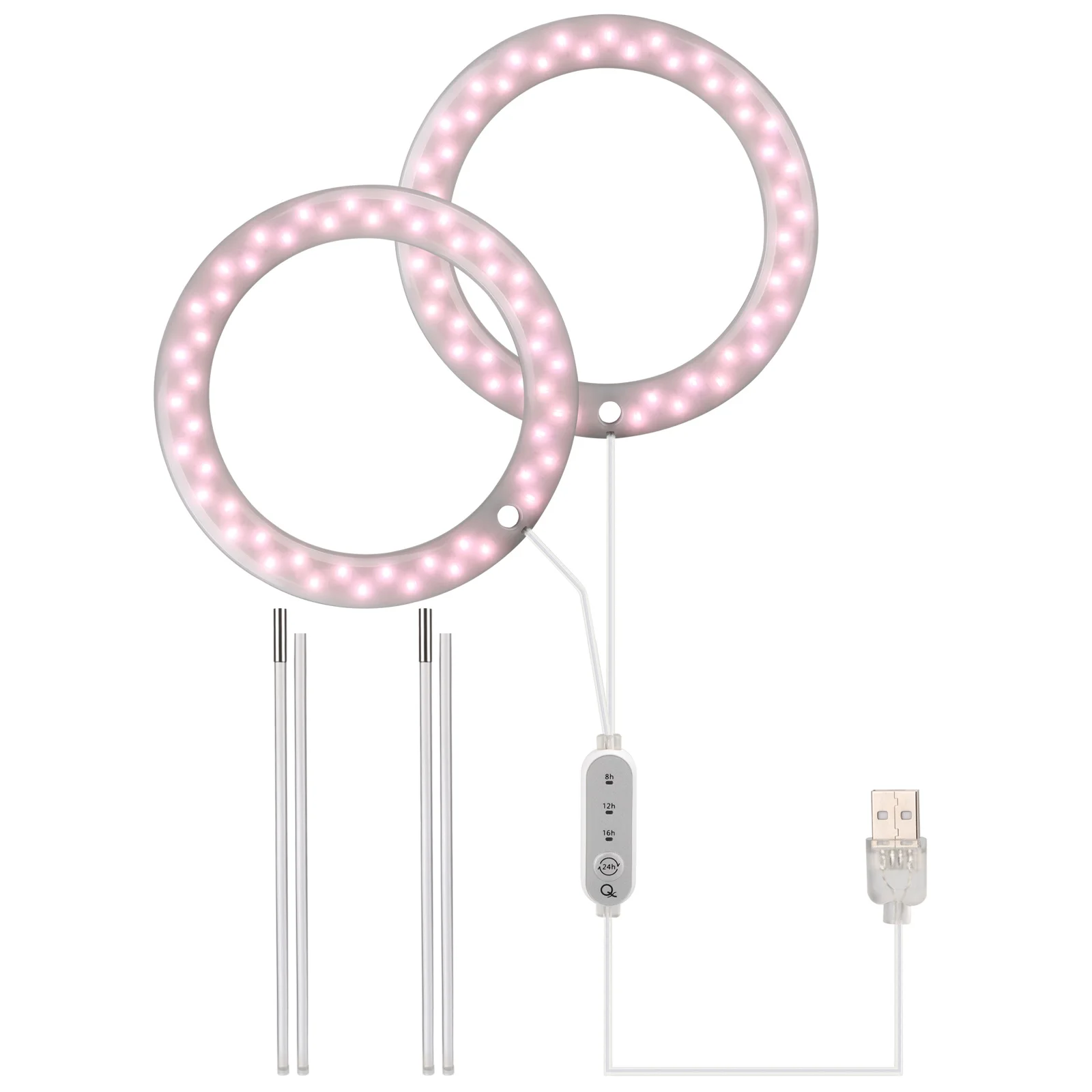 Завод СИД растет света 3 голов полный спектр крытый светлый завод с таймером