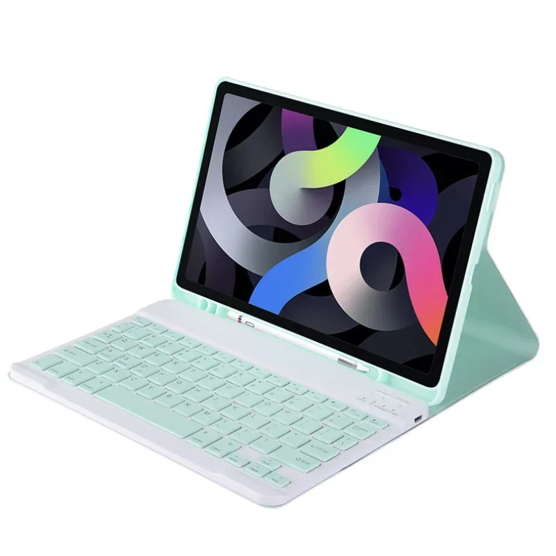 Чехол с клавиатурой для Samsung Galaxy Tab S9 FE 10 9 дюйма 2023 SM-X510 X516B испанская португальская