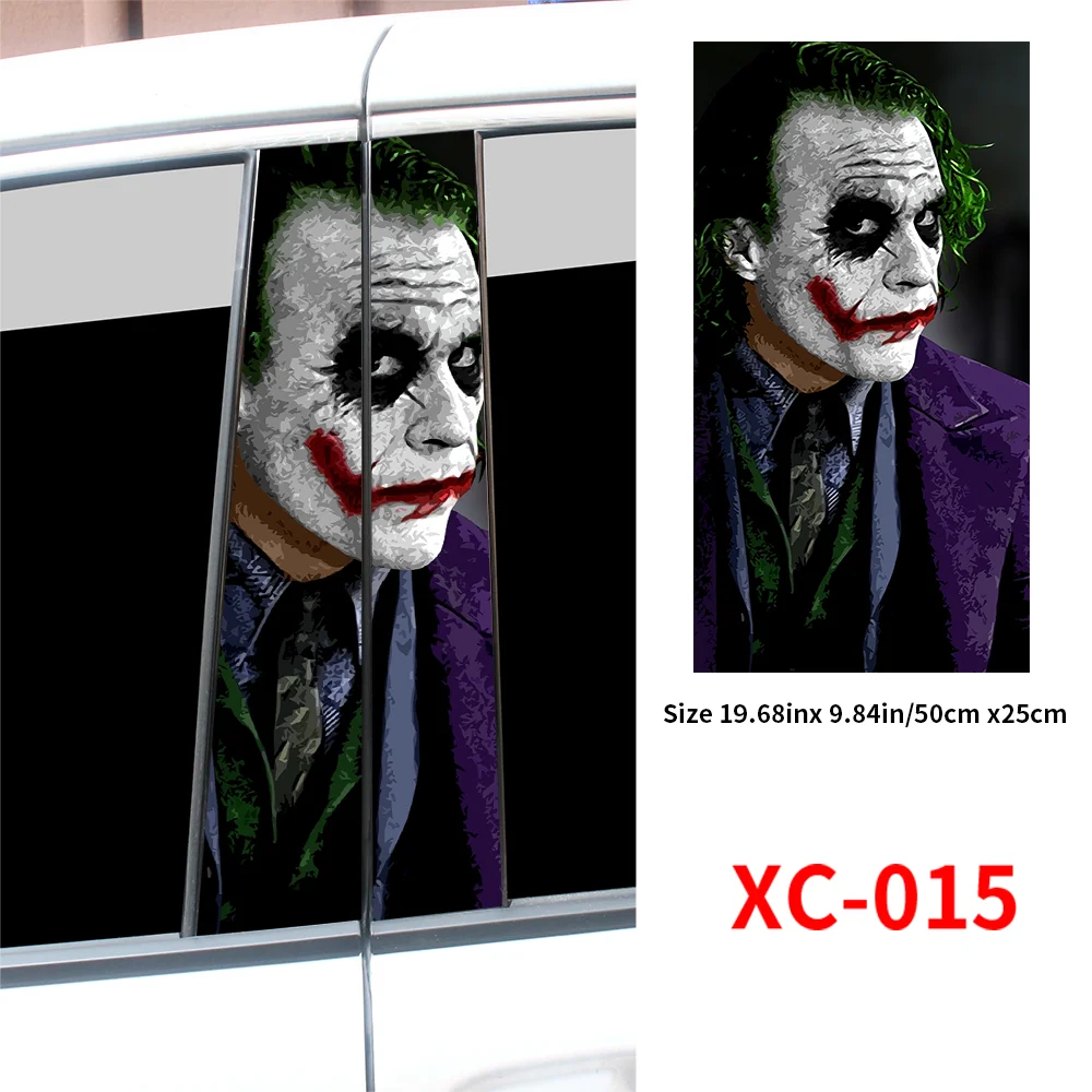 Забавные наклейки на автомобиль в-столб защита от солнца