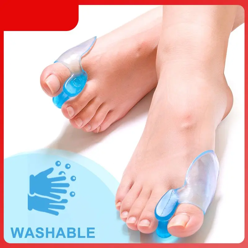 

2 шт., силиконовые разделители большого пальца стопы