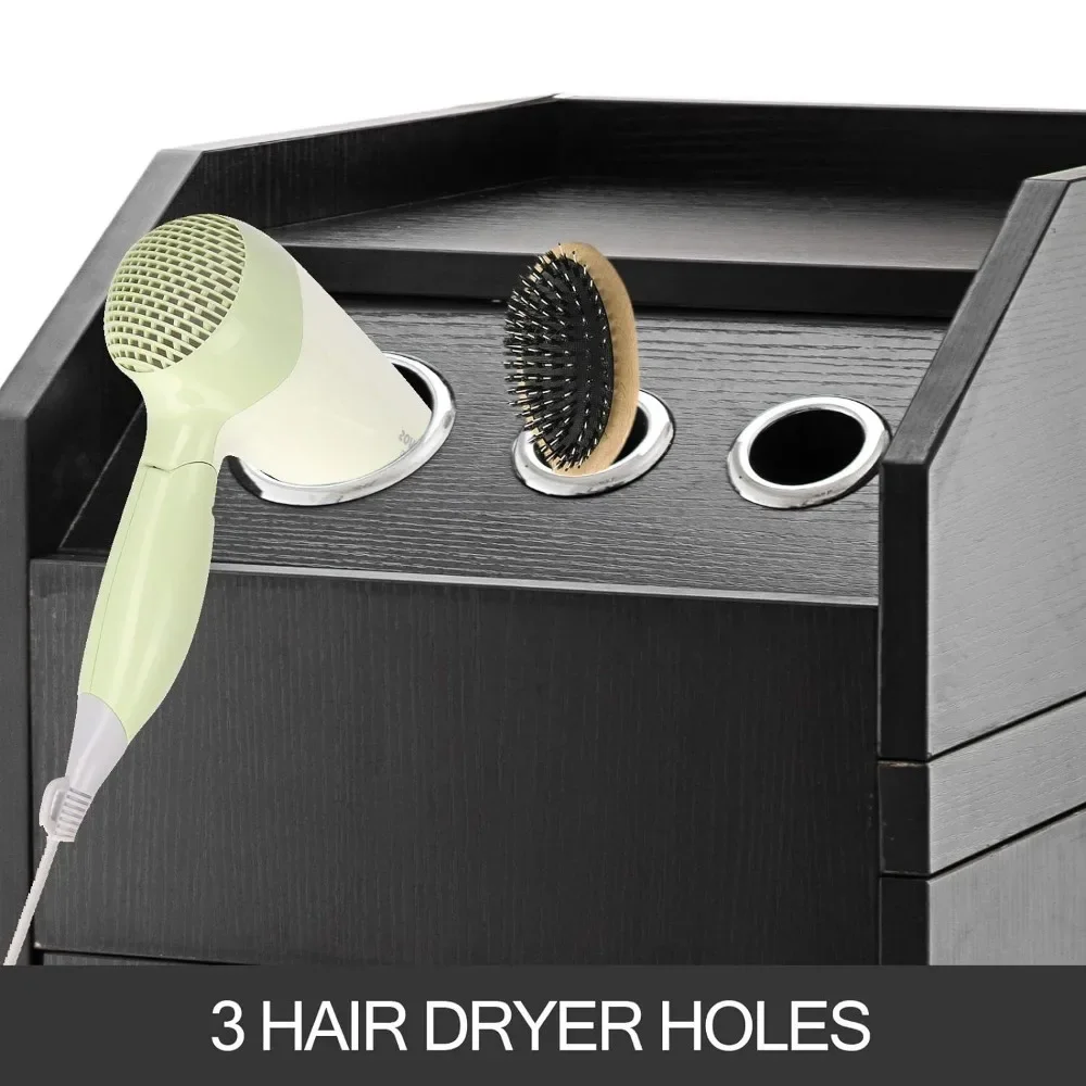 Тележка для хранения салона спа красоты парикмахерской тележка с 4 ящиками