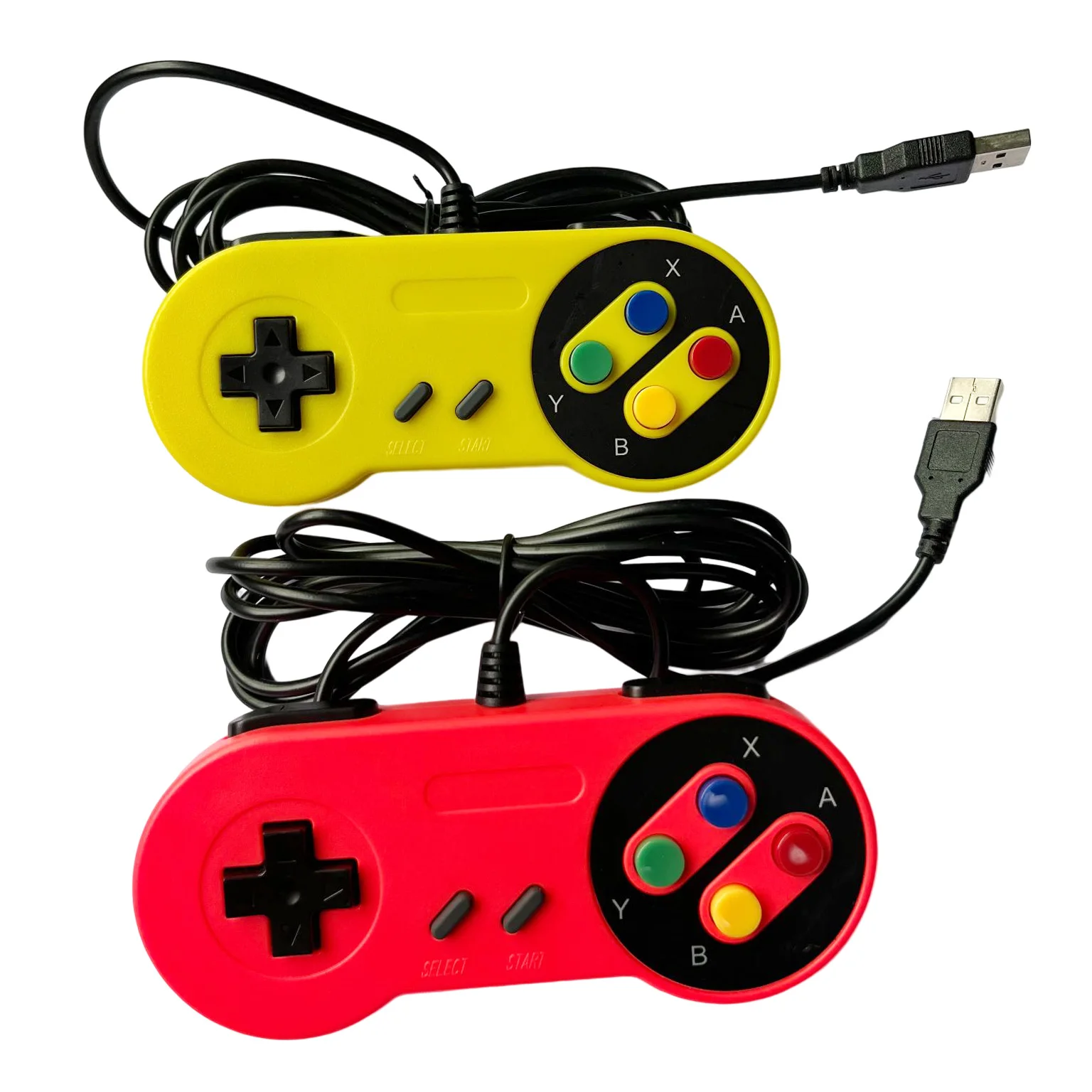 

Sample stock! USB Gamepad Retro Gaming Joystick Wired Controller for Linux SNES Game PC NESPi RetroPie Windows Raspberry Pi