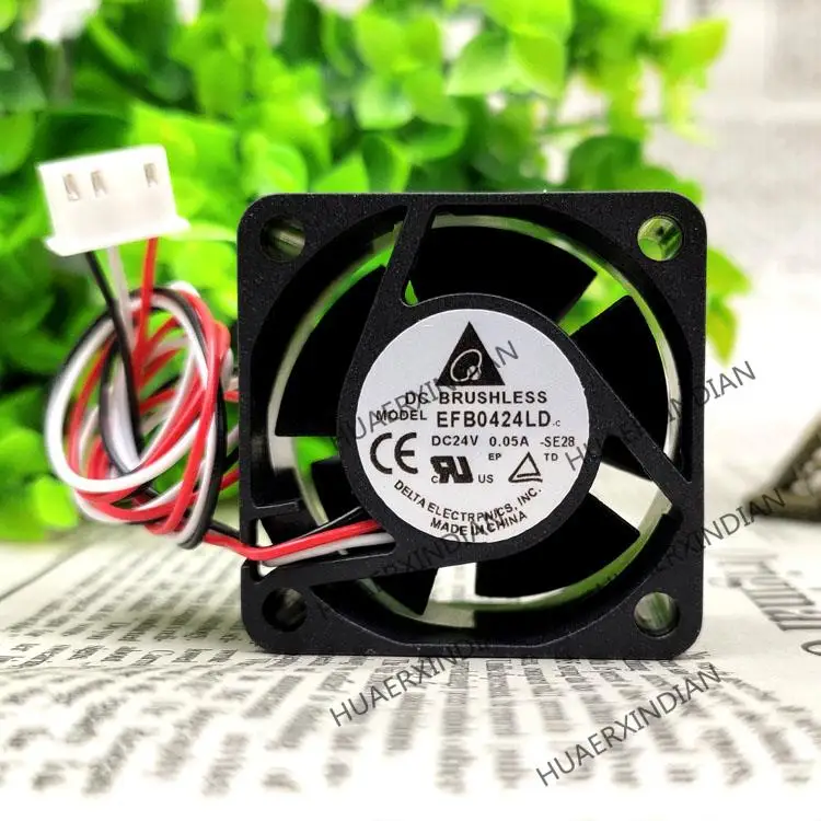 Новый/EFB0424LD 4020 24V 0.05A 4 см/комплект охлаждающего вентилятора