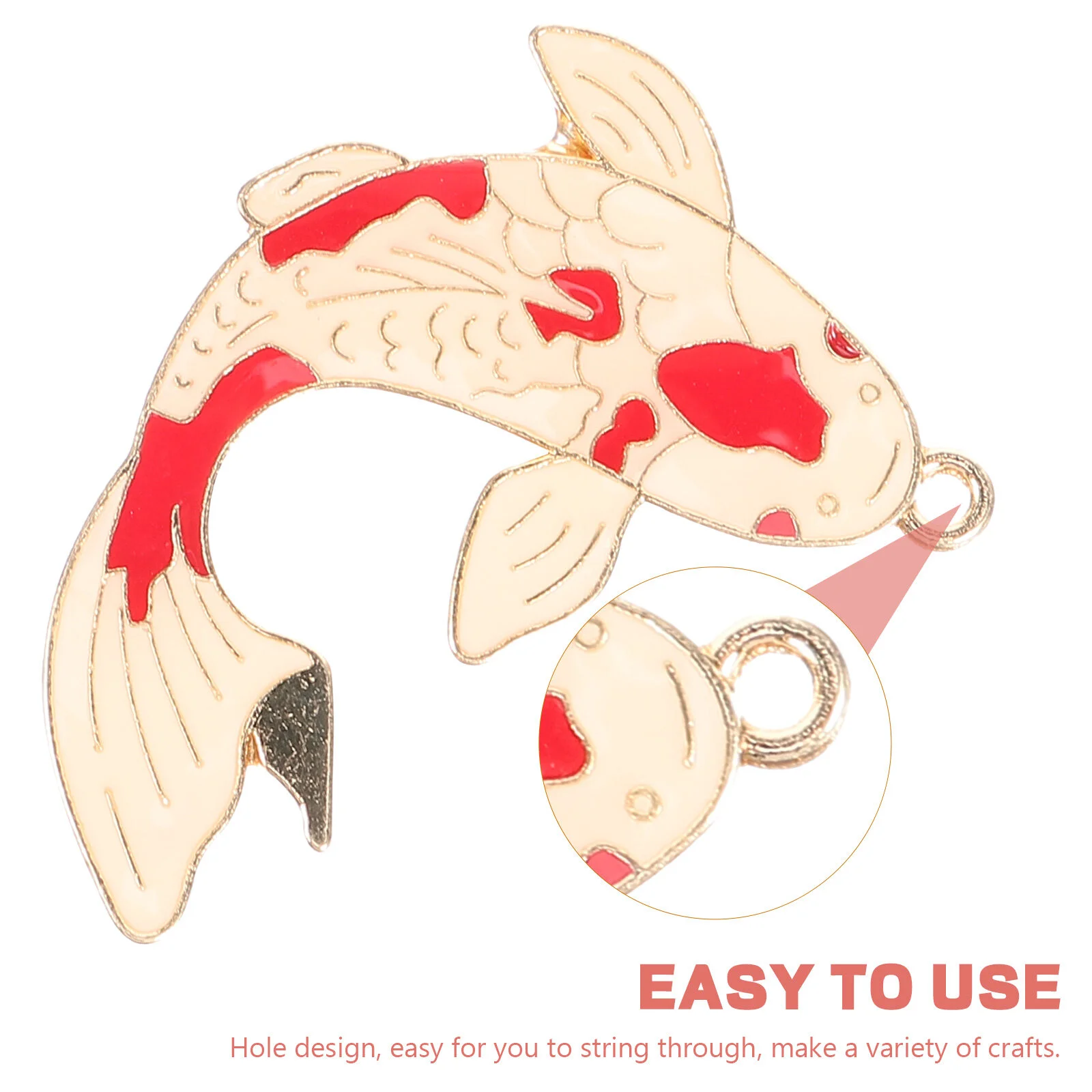 Accessories Crafts Adorable Ornaments Pendants Decors Earrings Handmade DIY Fish-shaped Necklaces