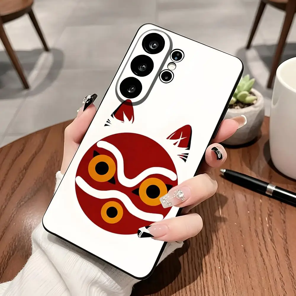 Аниме-чехол для телефона «Принцесса Мононоке» для Samsung S26 Ultra S25 Edge S23 S22 S21 S20 A57 A37 A17 Plus S24 Fe (art.: 3920dce080d3a) - 3920dce080d3a