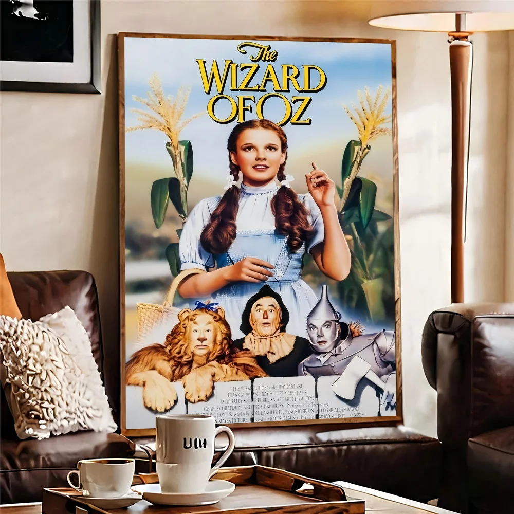 Аниме-плакаты W-Wizard Of O-Oz липкие белые бумажные наклейки сделай сам комната бар