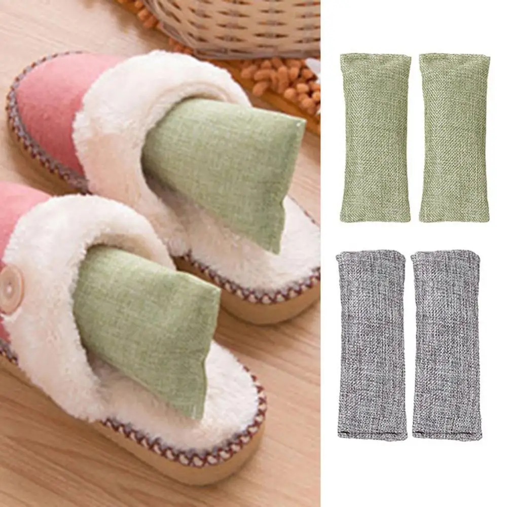 

2 шт., автомобильный дезодорирующий контейнер для древесного угля